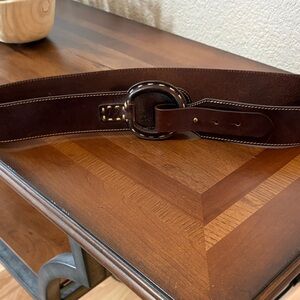 Women’s Wide Leather Belt